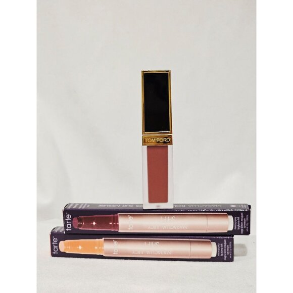 High-end New TOM FORD & TARTE Maracuja Juicy lip shift makeup bundle - Picture 1 of 2